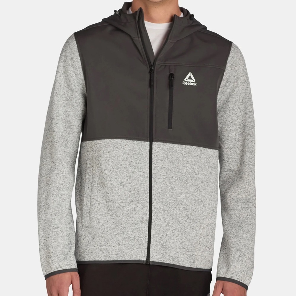 Reebok Men’s XL Hooded Fleece Jacket